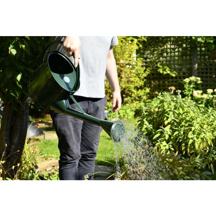 Burgon & Ball Waterfall Watering Can - 9 Litre - British Racing Green